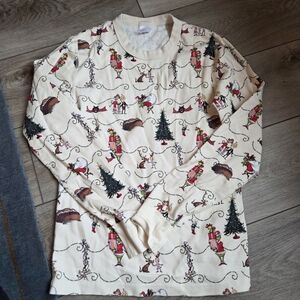 Hanna Andersson Cream Organic Cotton Shirt